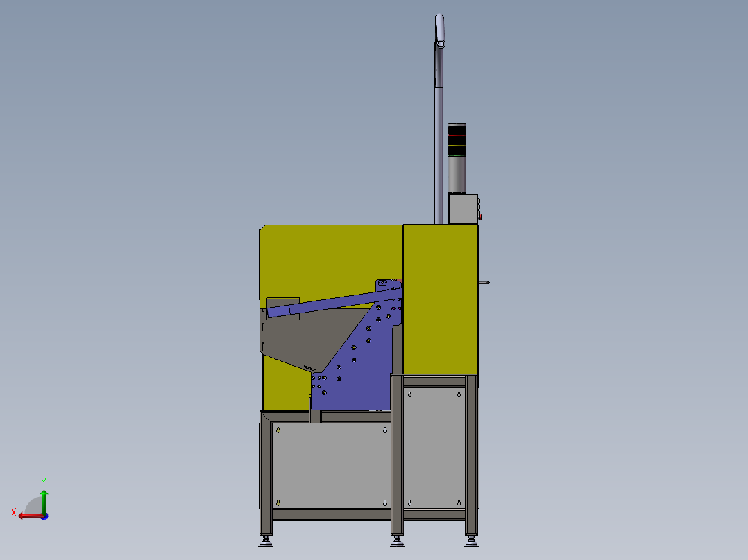 高精密电火花机后视图