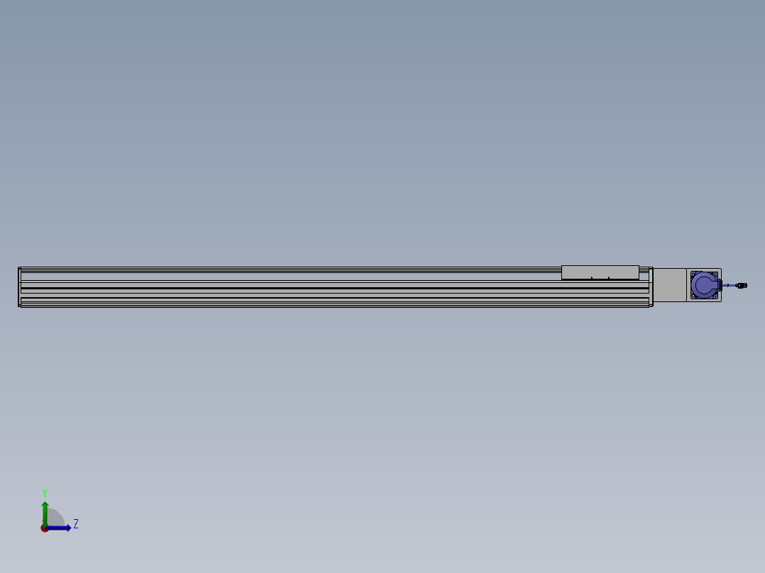 精密模组MT220-L150-1500-R-M75-C4左视图