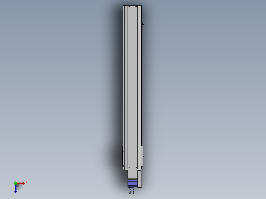 精密模组MT220-L150-1500-R-M75-C4俯视图