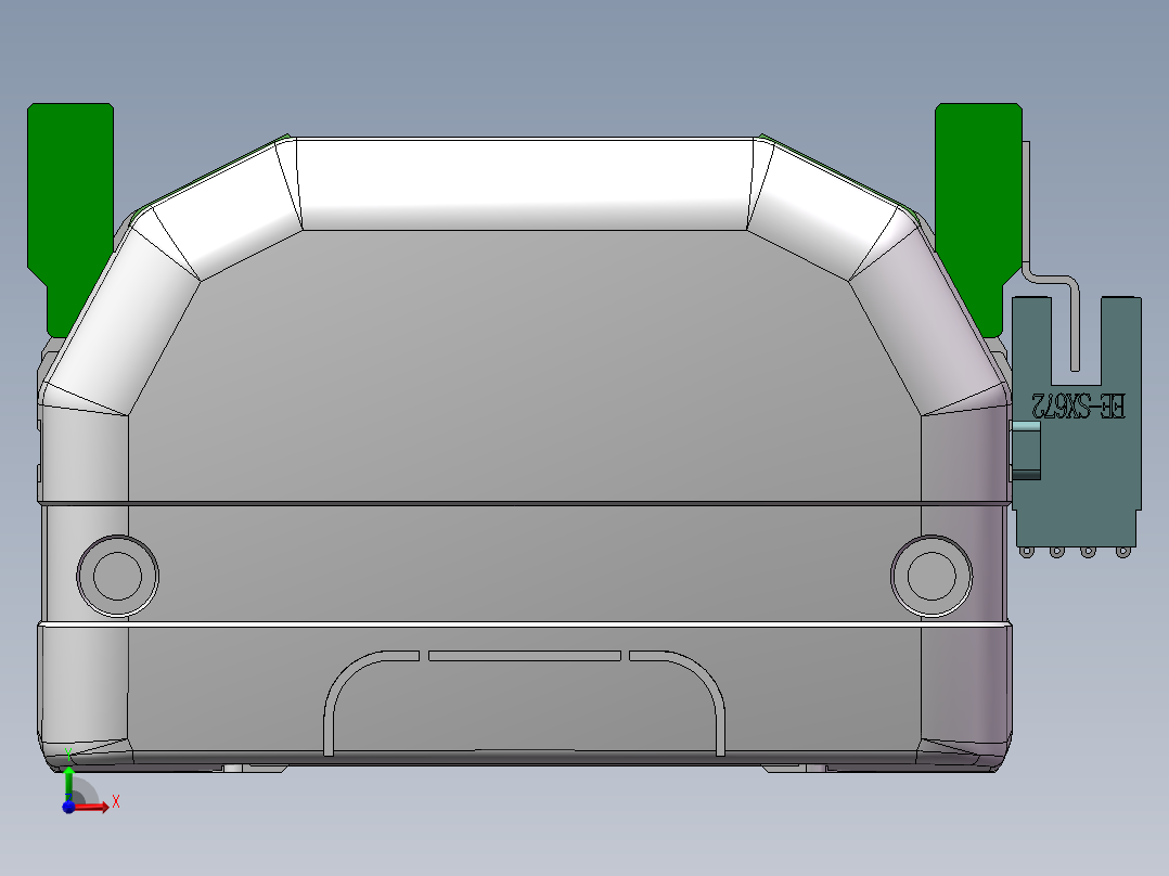 MTH丝杆半封闭模组MTH12-BC-P100W前视图