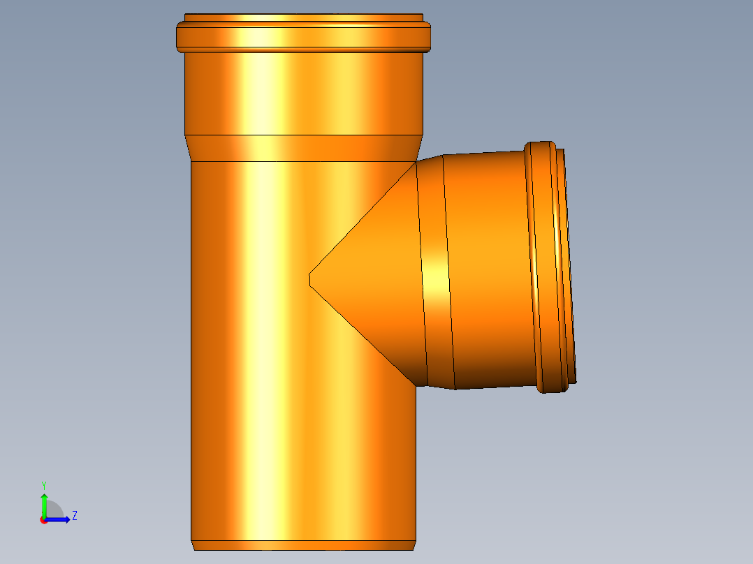 dn110管接头2左视图