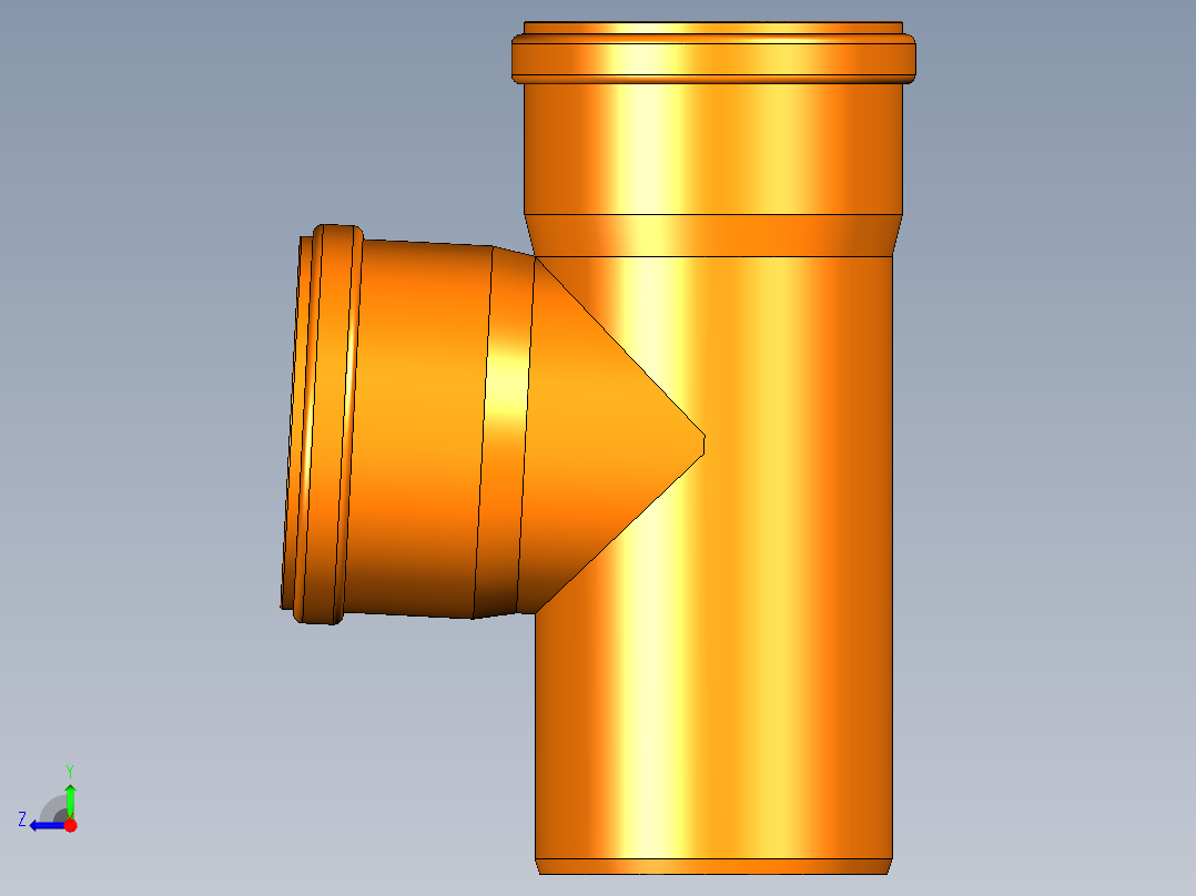 dn110管接头2右视图