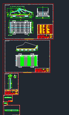 洗沙回收一体机完整CAD设计资料
