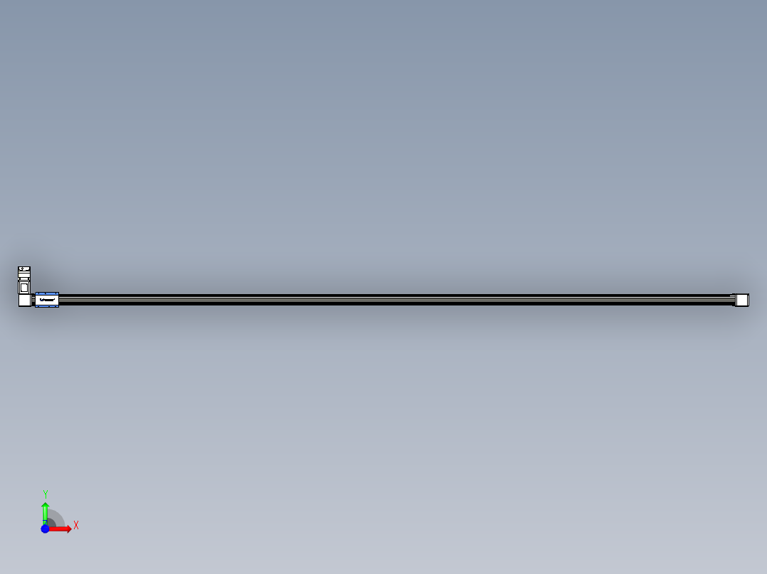 威洛博LB.GB同步带传动--欧规系列GB8-L192-S5150-BR-P75-K前视图