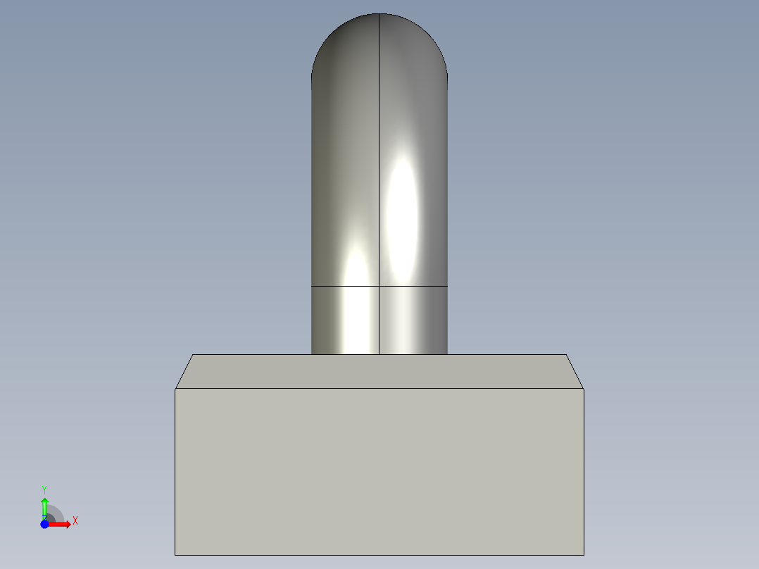 基恩士PX-10(P)_connector_2_kc图纸模型前视图