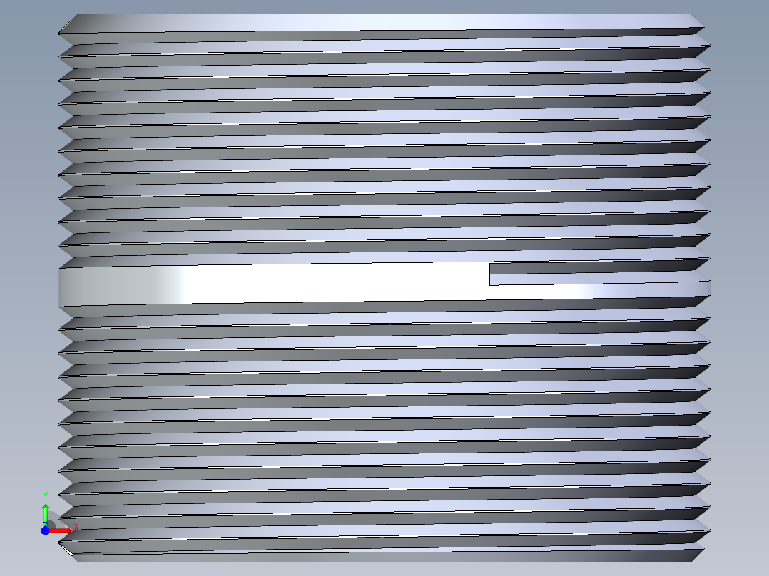 CPVC管件33-Sch80_Nipple_MPTxMPT_9861-251_2in x Close前视图