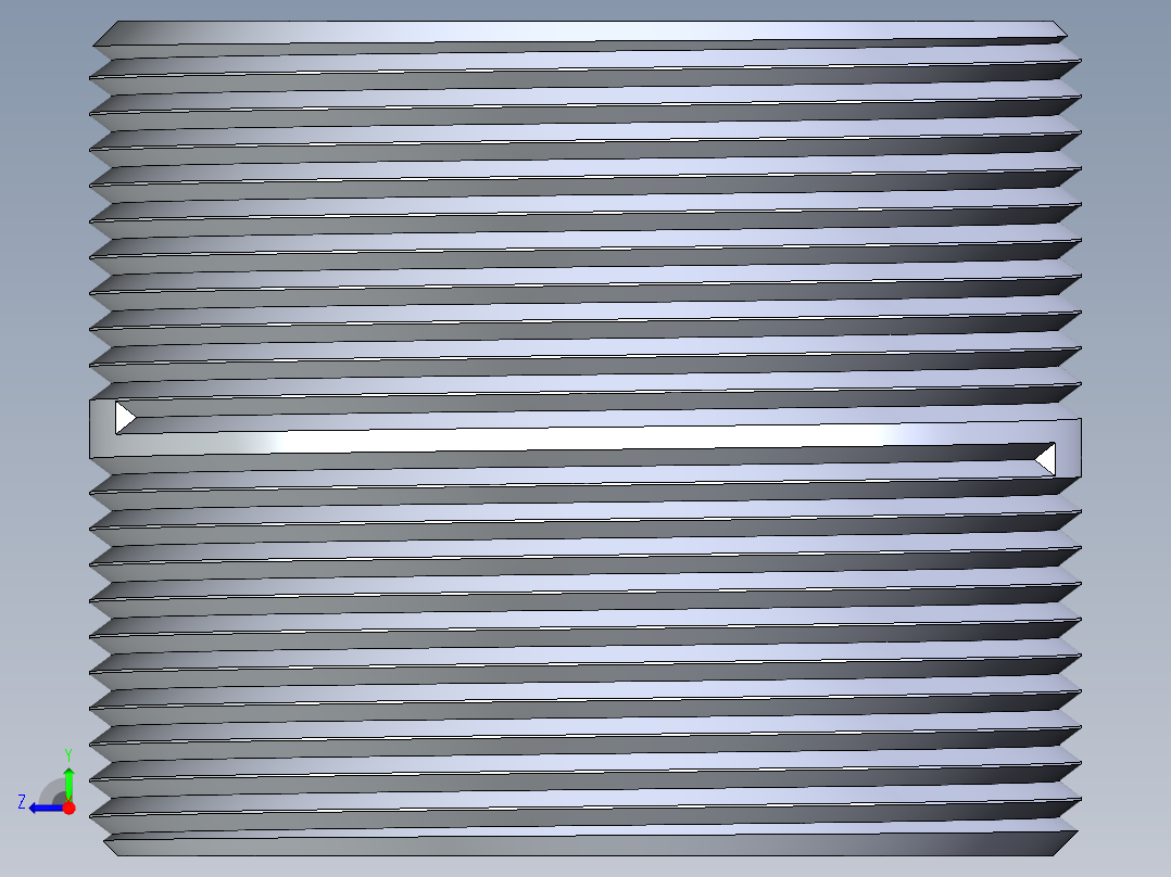 CPVC管件33-Sch80_Nipple_MPTxMPT_9861-251_2in x Close右视图