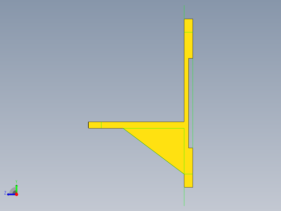 缸体镗孔夹具UG三维+CAD右视图