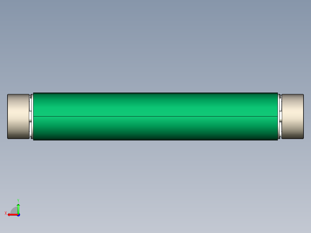 LE-XC3060-电动滚筒驱动皮带线后视图