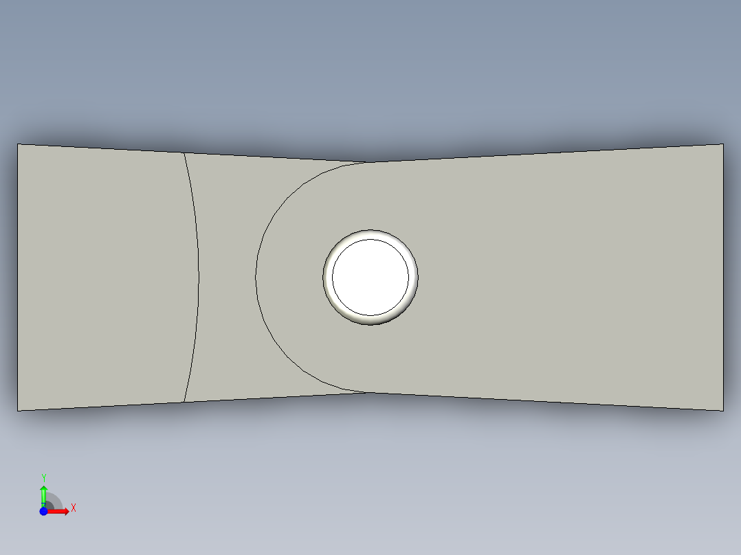 工程塑膠鉸鏈CFF-3D多系列多零件图纸模型前视图