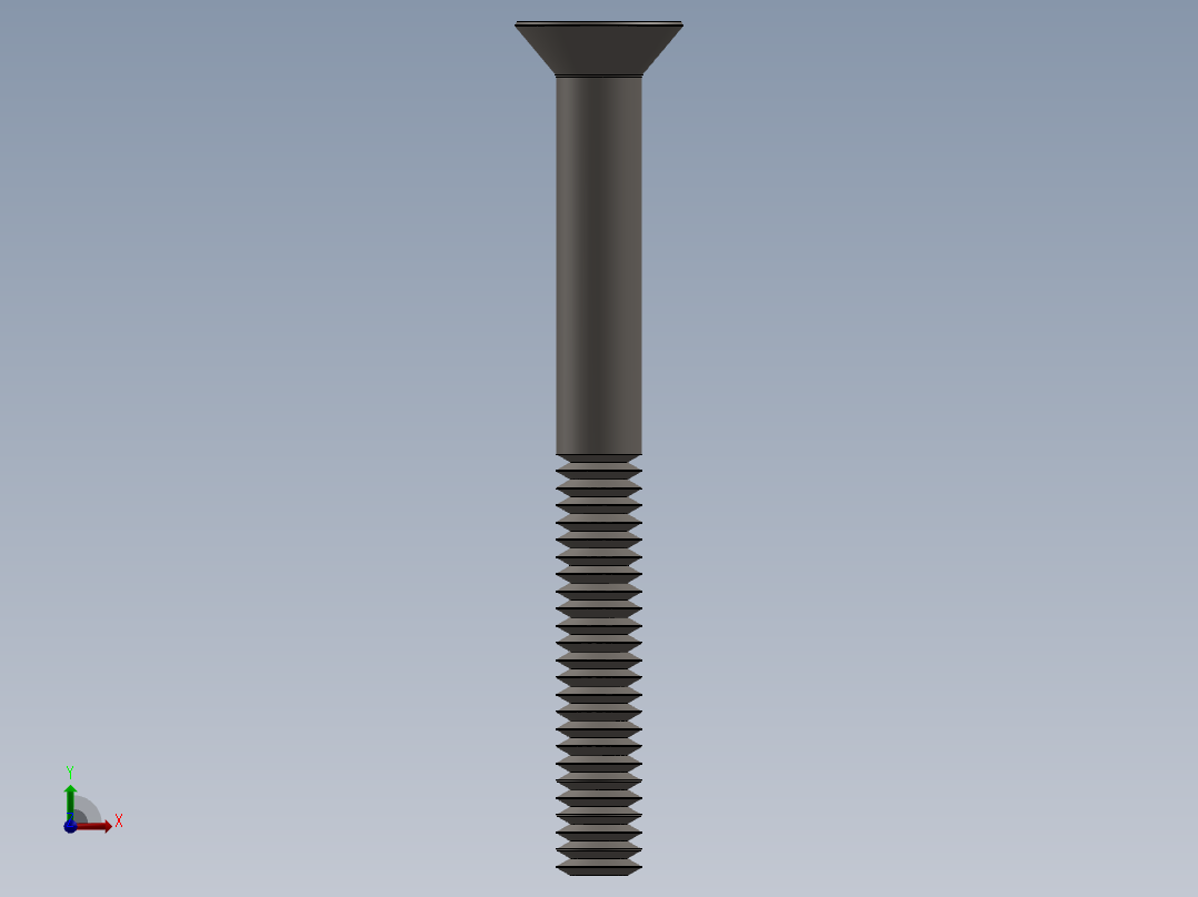 紧固件-0.2500 Allen Flathead