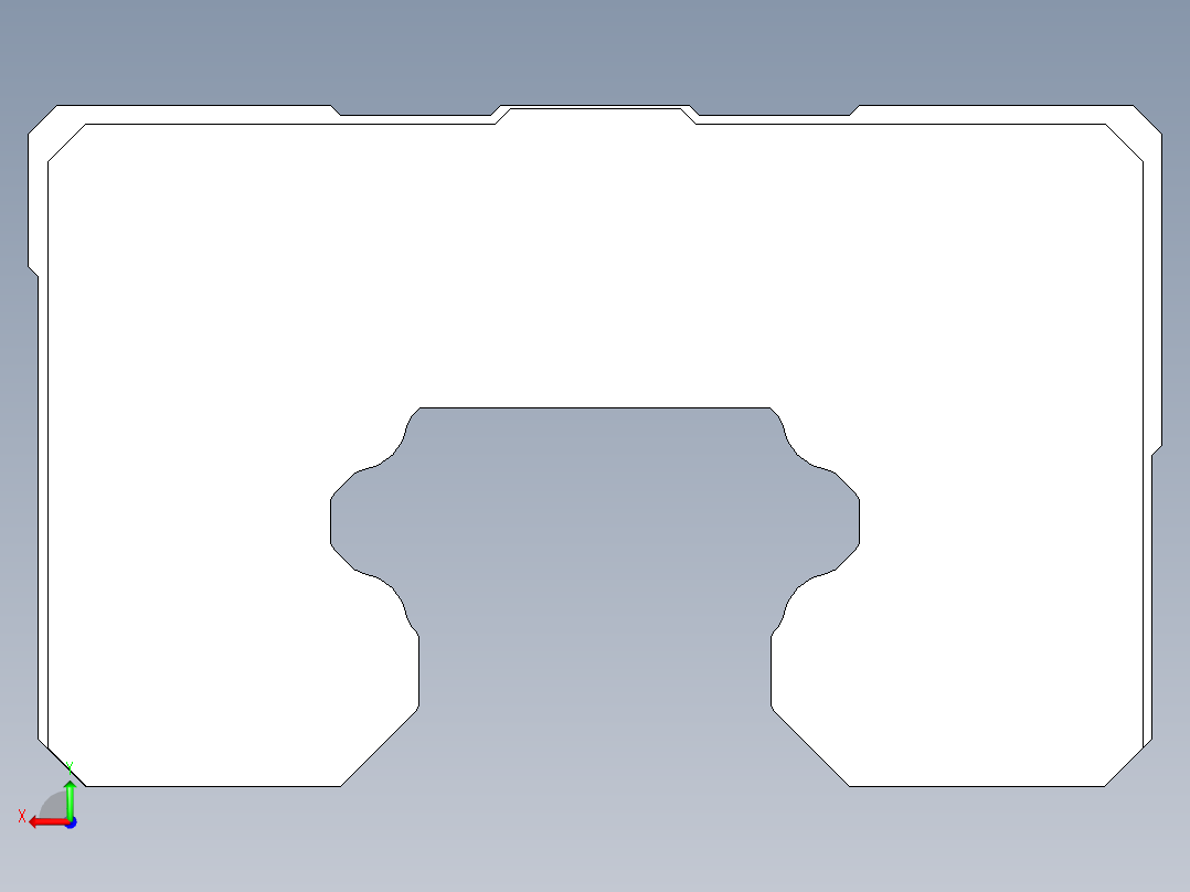 5轴数控大理石切割机后视图