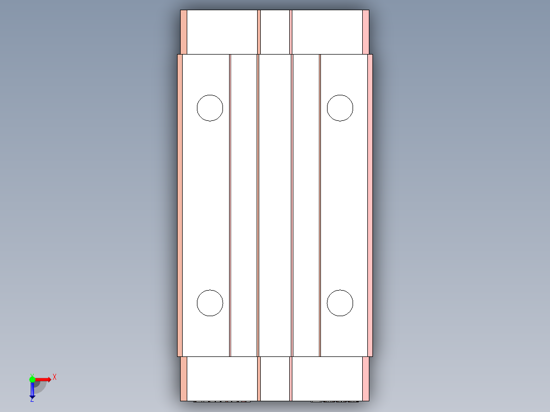 5轴数控大理石切割机俯视图