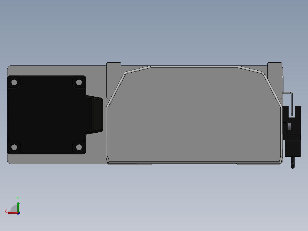 精密模组MY140-T10-400L-BL-P40B-C4-C后视图