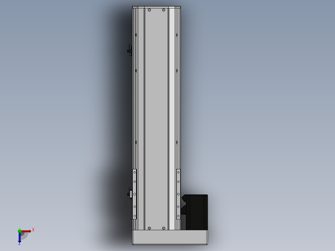 精密模组MY140-T10-400L-BL-P40B-C4-C俯视图