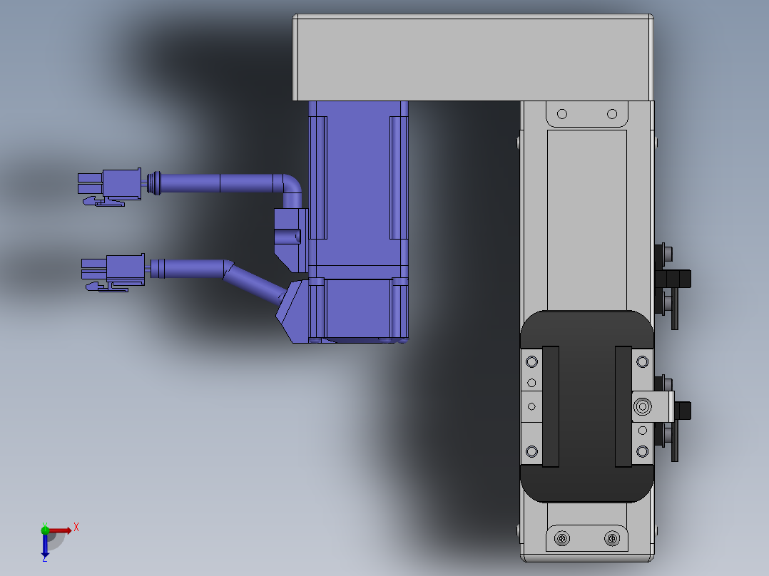 精密模组MY50-T10-50L-BL-P10B-C4-C俯视图