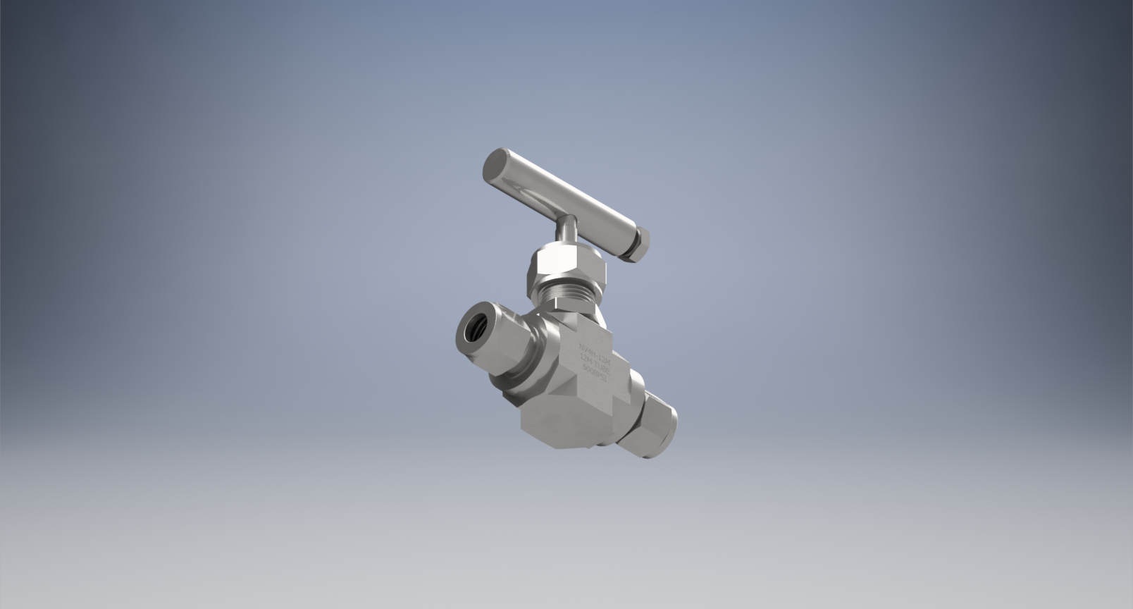 不锈钢整体阀盖针形阀，NV系列