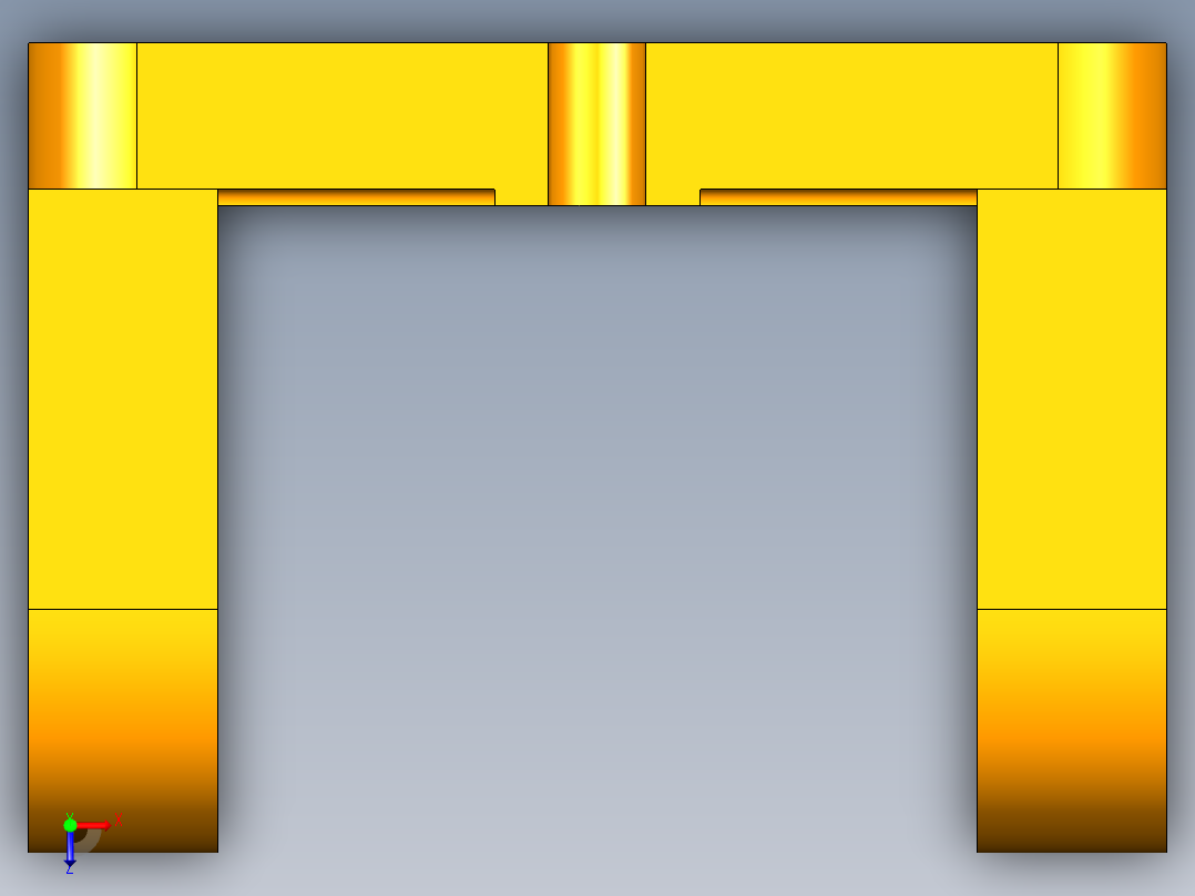 底板座架加工工艺及镗φ36孔夹具 设计【含三维UG】俯视图