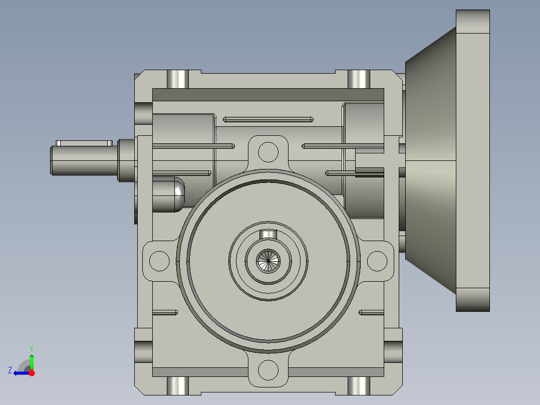 NMRV030-80-DS-ST90-12扁轴右视图