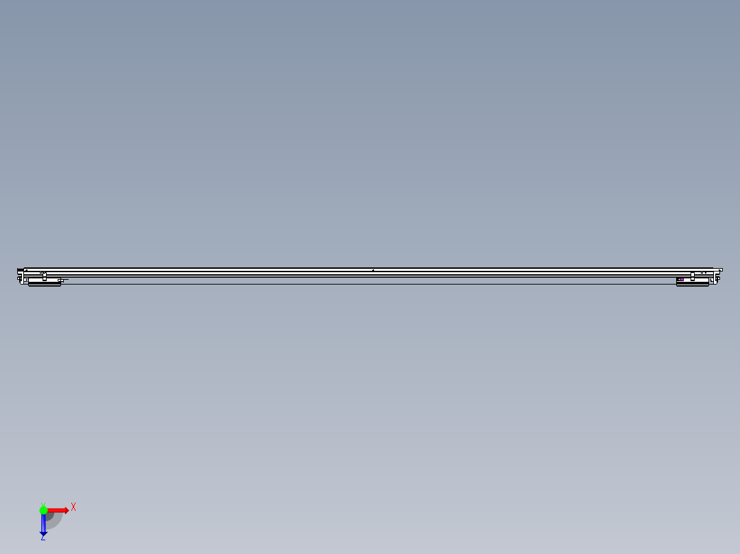 威洛博VL系列3d模型模组2VL22H2Y-S3400俯视图