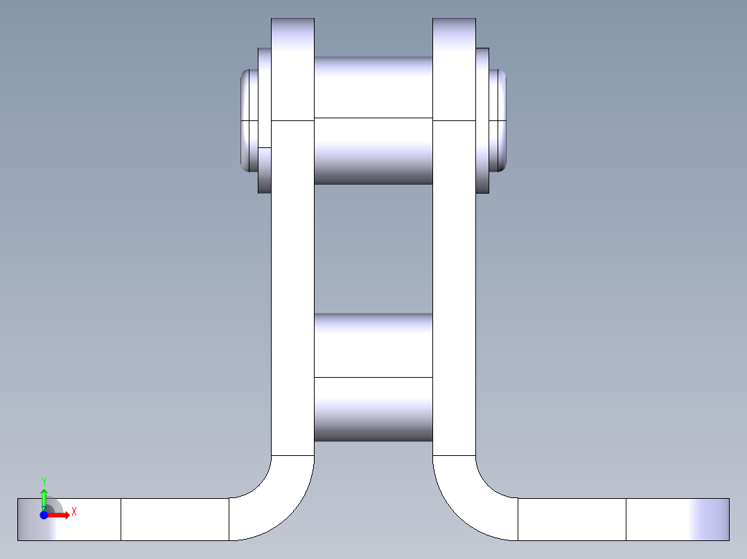 德克斯TUNKERS气缸数模T3-81G前视图