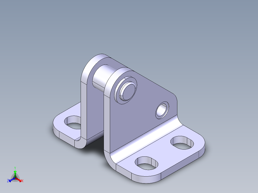 德克斯TUNKERS气缸数模T3-81G正等轴测图