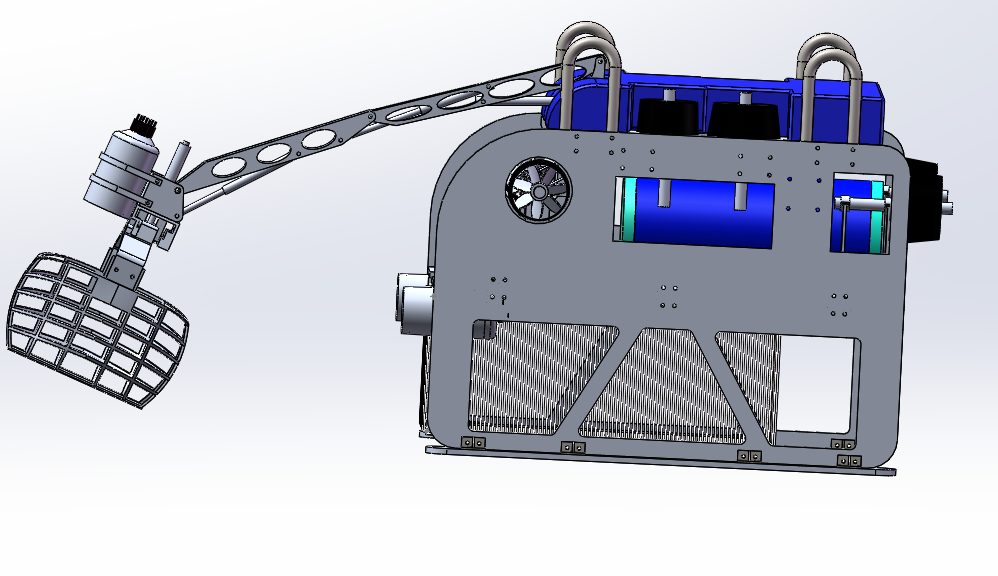 海产品抓取水下机器人设计含三维SW模型=1434851==400