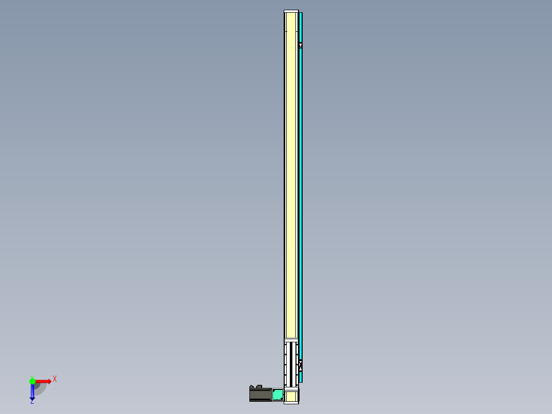 欧规系列-LB6-L130-C-S1400-BR-P40-D3俯视图