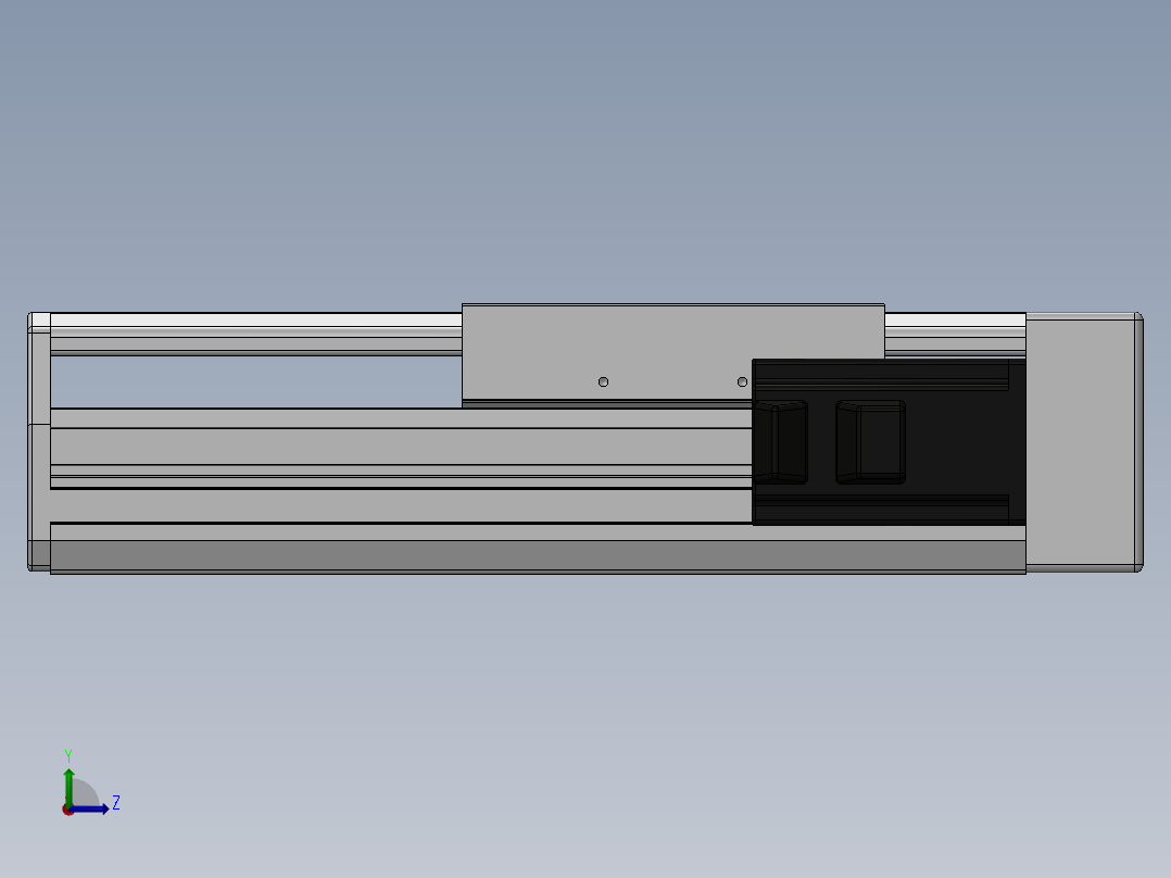 精密模组MY170-T10-100L-BR-P75B-C4-C左视图