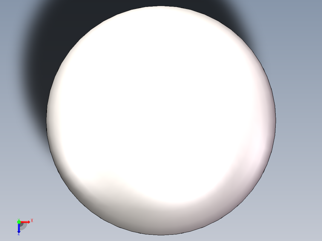 EHA椭圆形封头DN1700俯视图