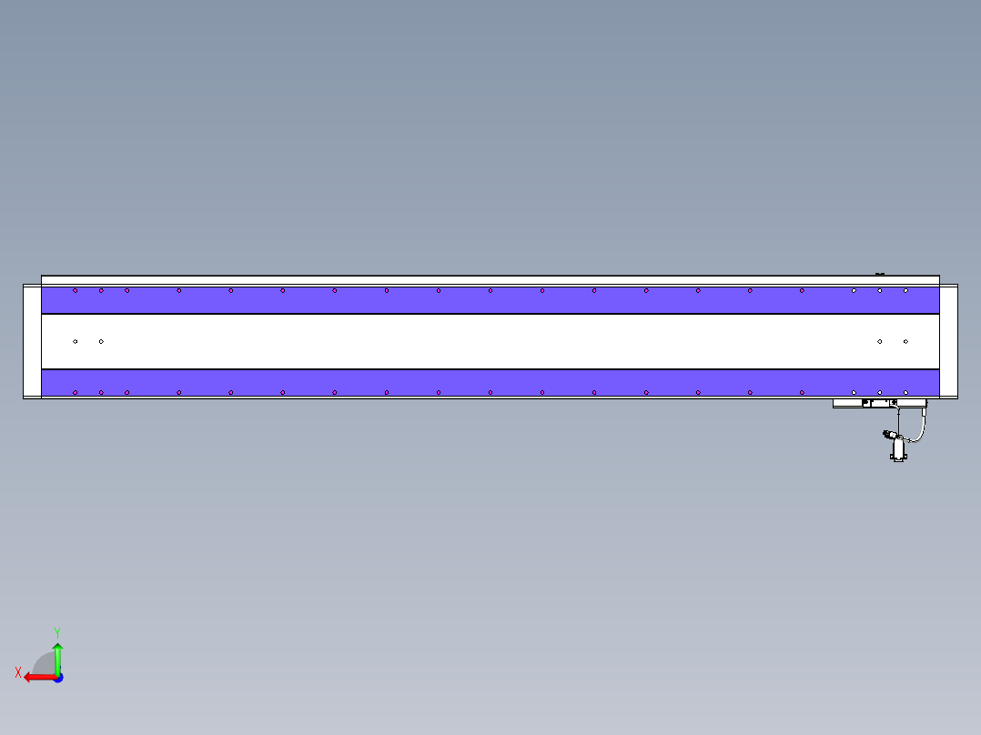 威洛博VL系列3d模型模组VL22H2Y-S1500后视图