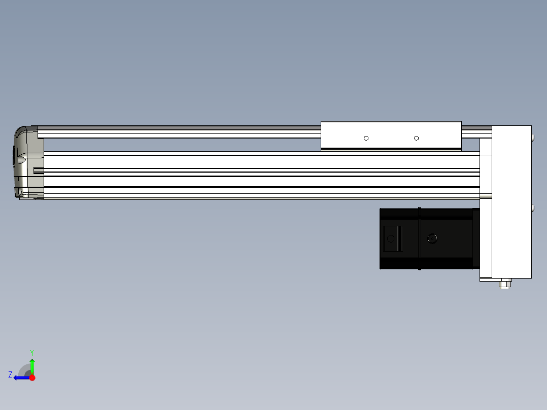 Toyo东佑达直线模组-ETH14-250-BM-200W右视图