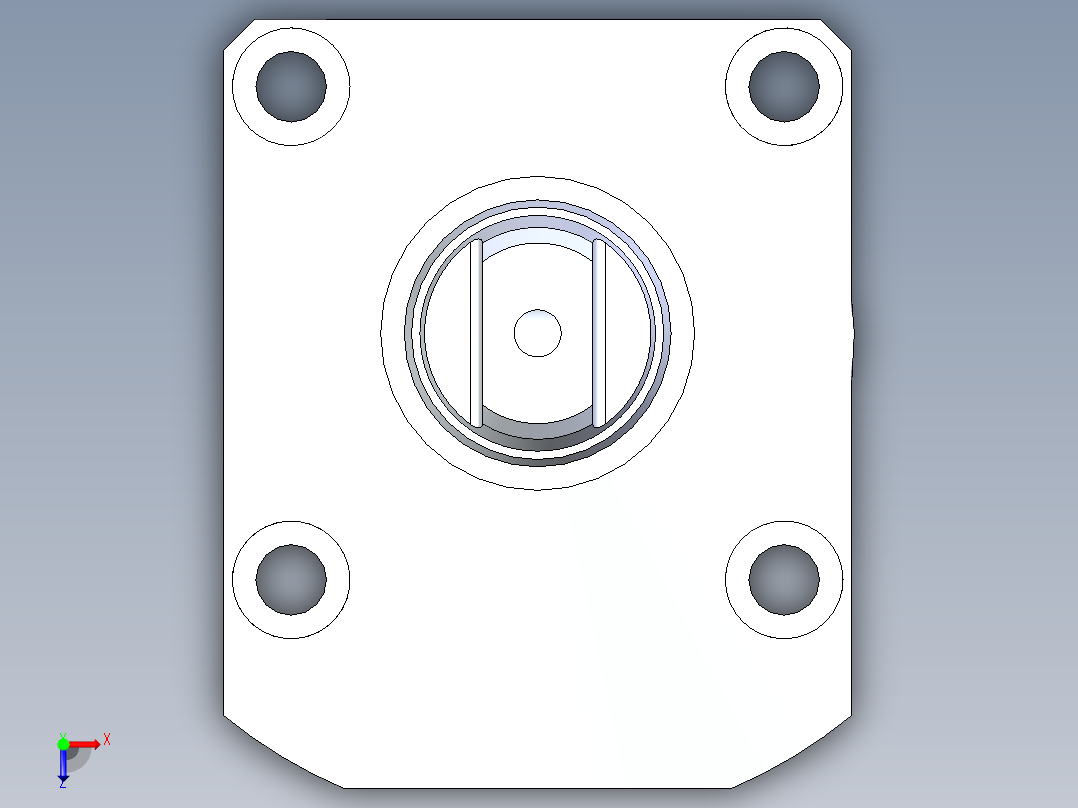 KOSMEKLT0360-Gx-P多系列多零件图纸模型多系列多零件图纸模型俯视图