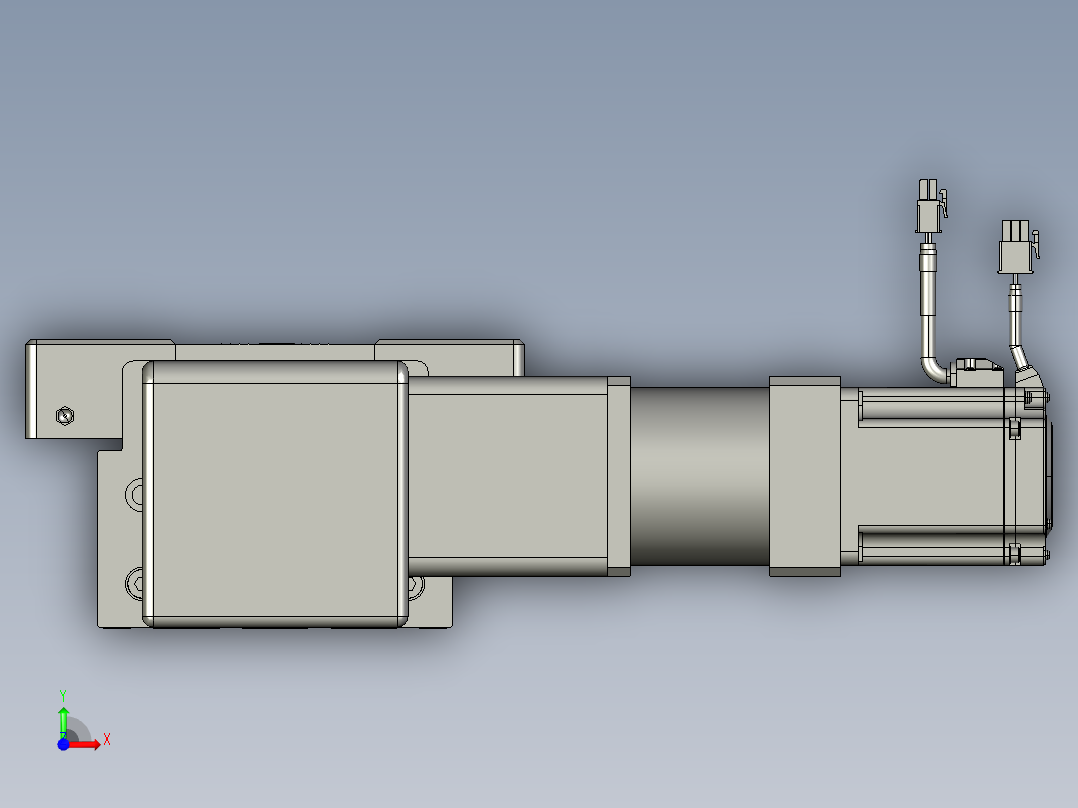 威洛博直线电机模组EB16-L208-S400-L-ZP75-MS3-5K前视图