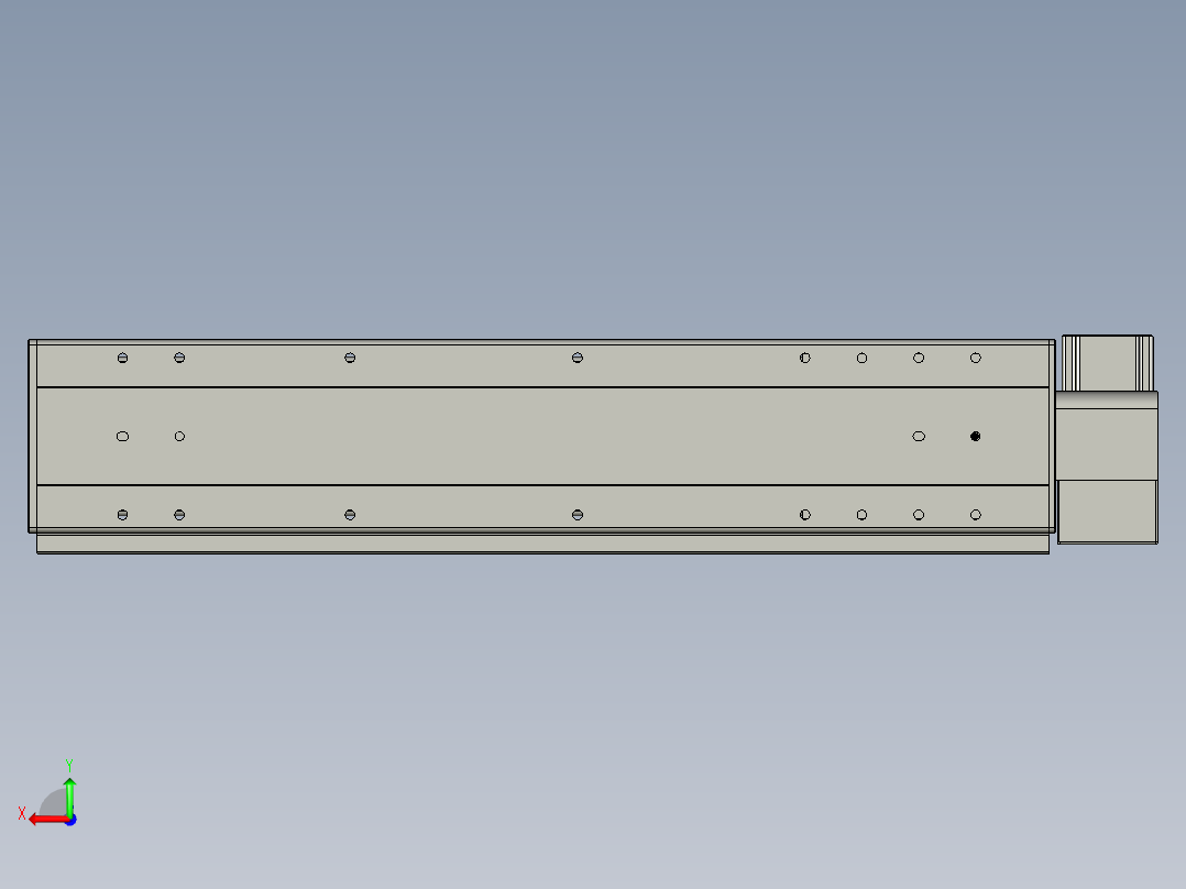 威洛博VBF17-S600-BLU后视图
