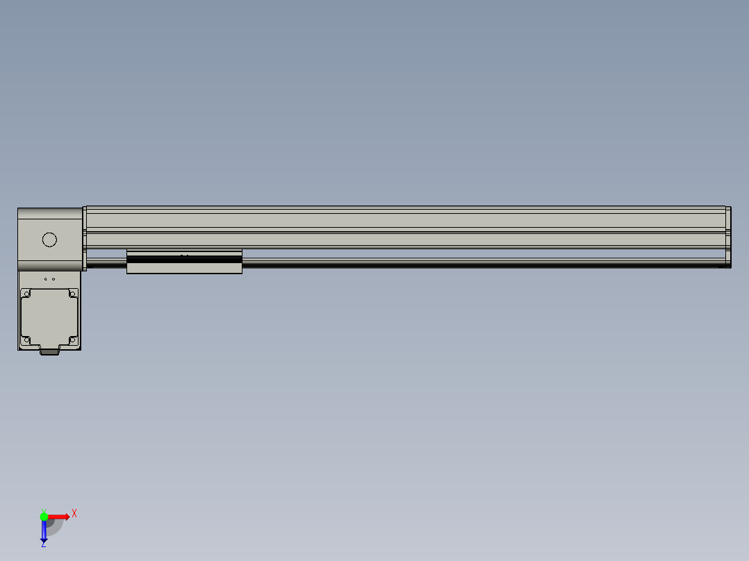 威洛博VBF17-S600-BLU俯视图