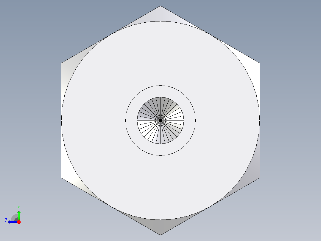 卡套式工业通用硬管接头EO_Blanking_plug_for_tube_ends_ROV06ZSCF右视图