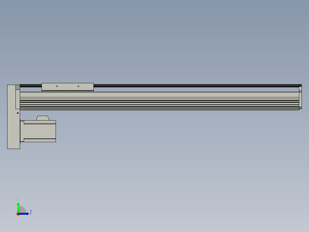 CCTL模组螺杆-TL135-S500-BM左视图