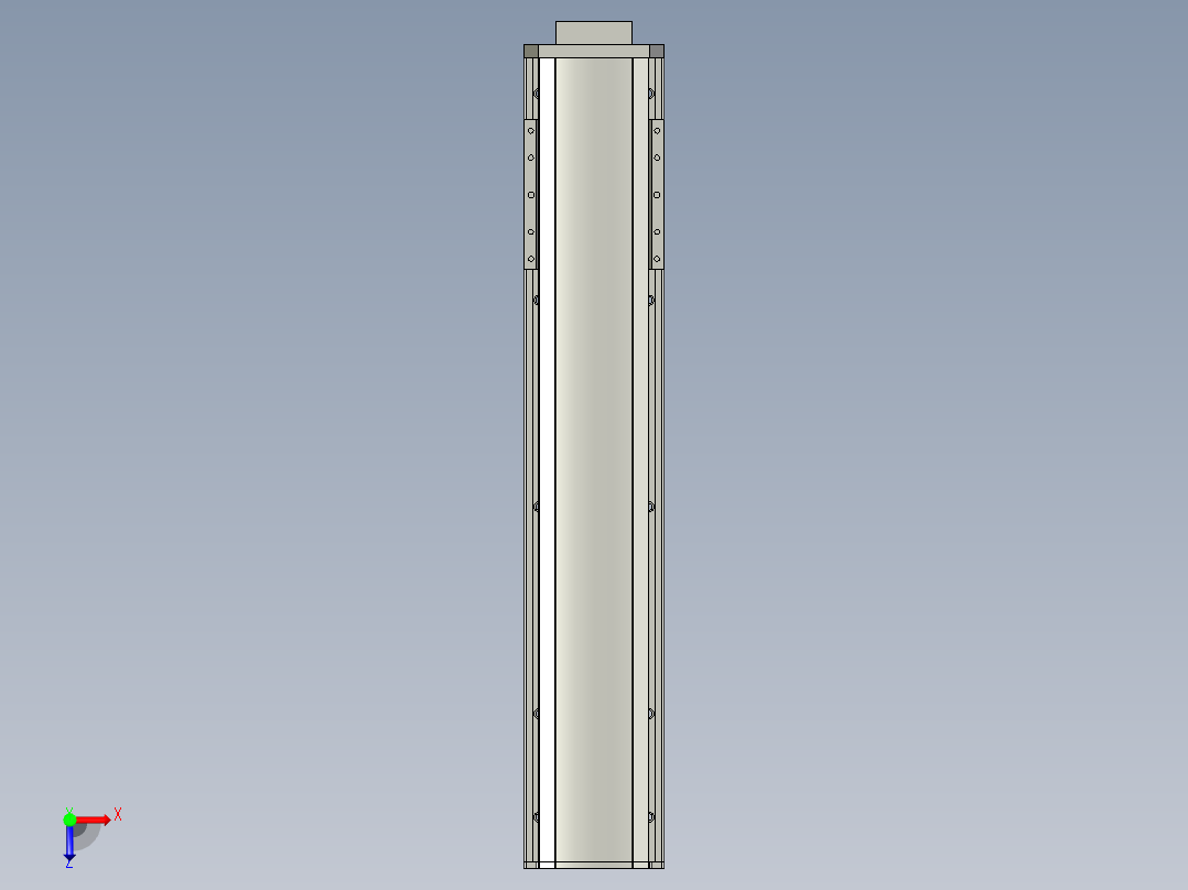 CCTL模组螺杆-TL135-S500-BM俯视图