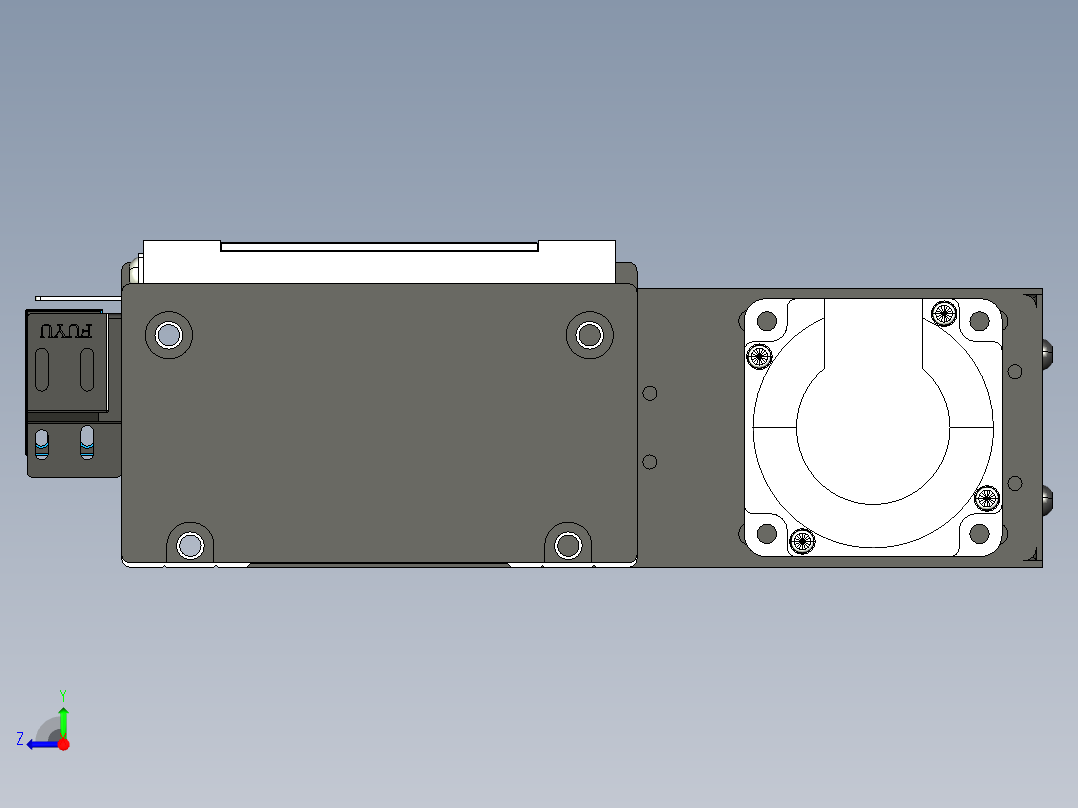 模组FSL120 E400 10C7-BR-T40右视图