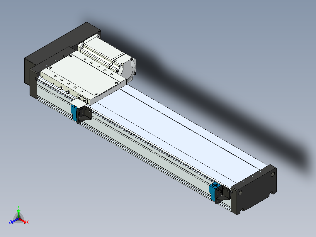 模组FSL120 E400 10C7-BR-T40正等轴测图