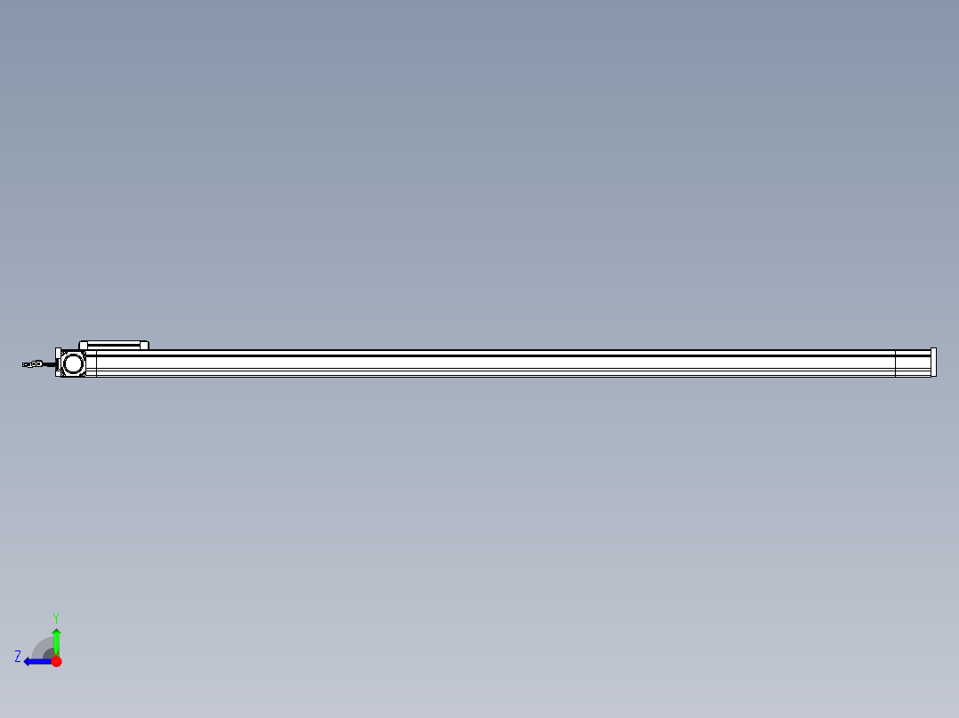威洛博LB.GB同步带传动--欧规系列LB6A-L130-S1800-BL右视图