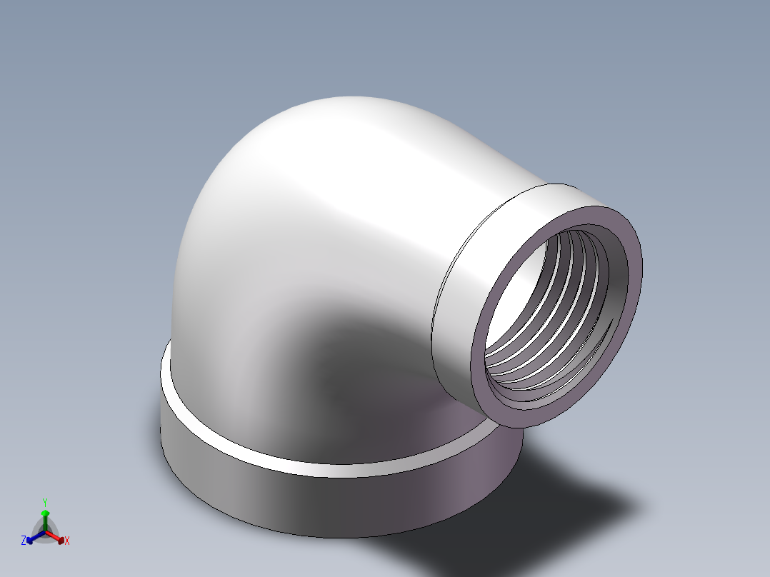 弯头-异径内丝 DN25-DN15