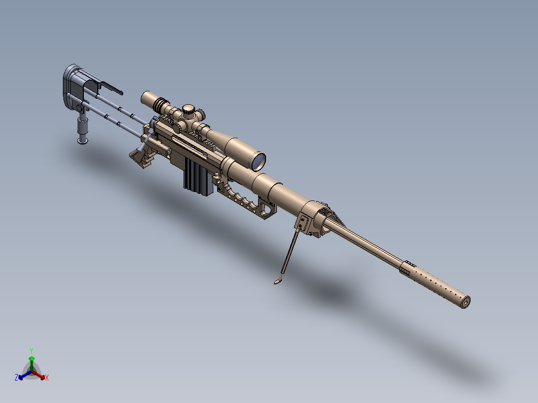 M200<span style='color: red'>狙击步枪</span>