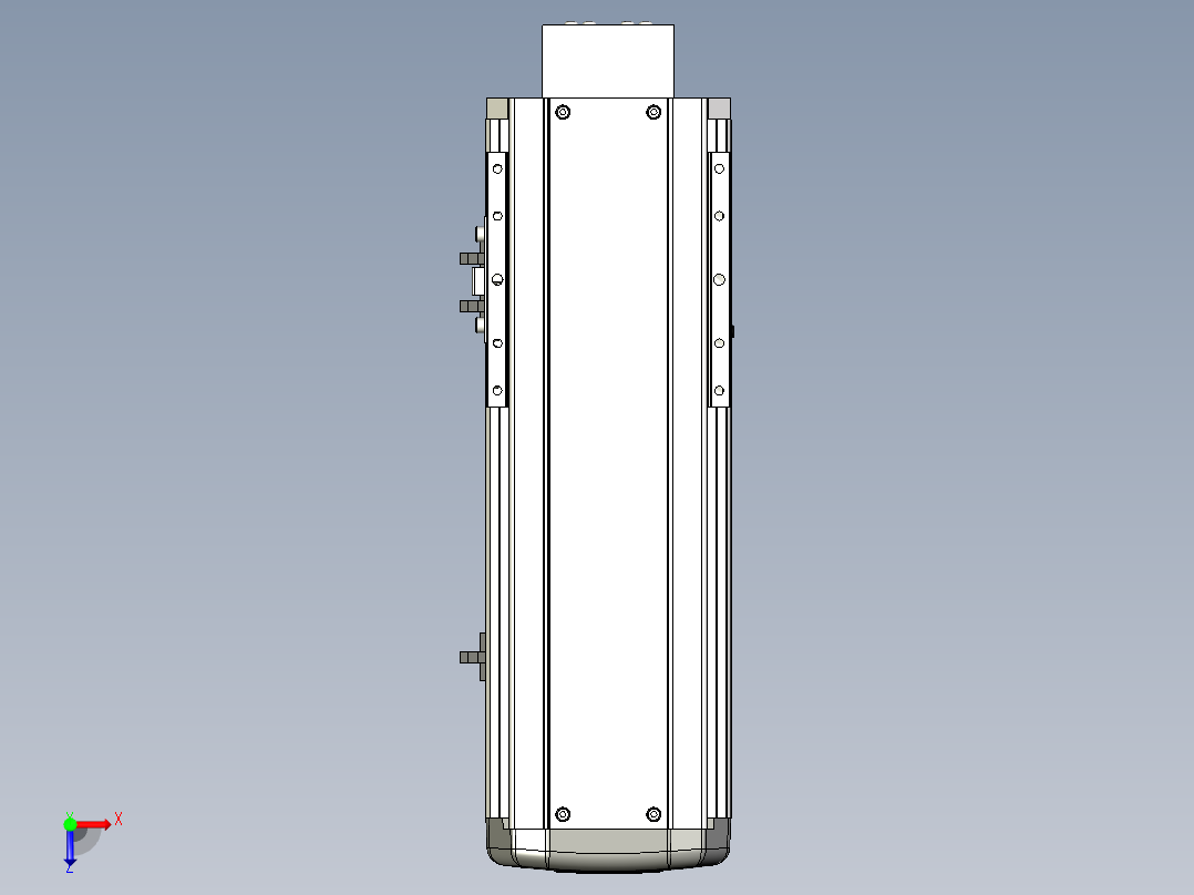 Toyo东佑达直线模组-ETH14-200-BM-200W+煞車俯视图