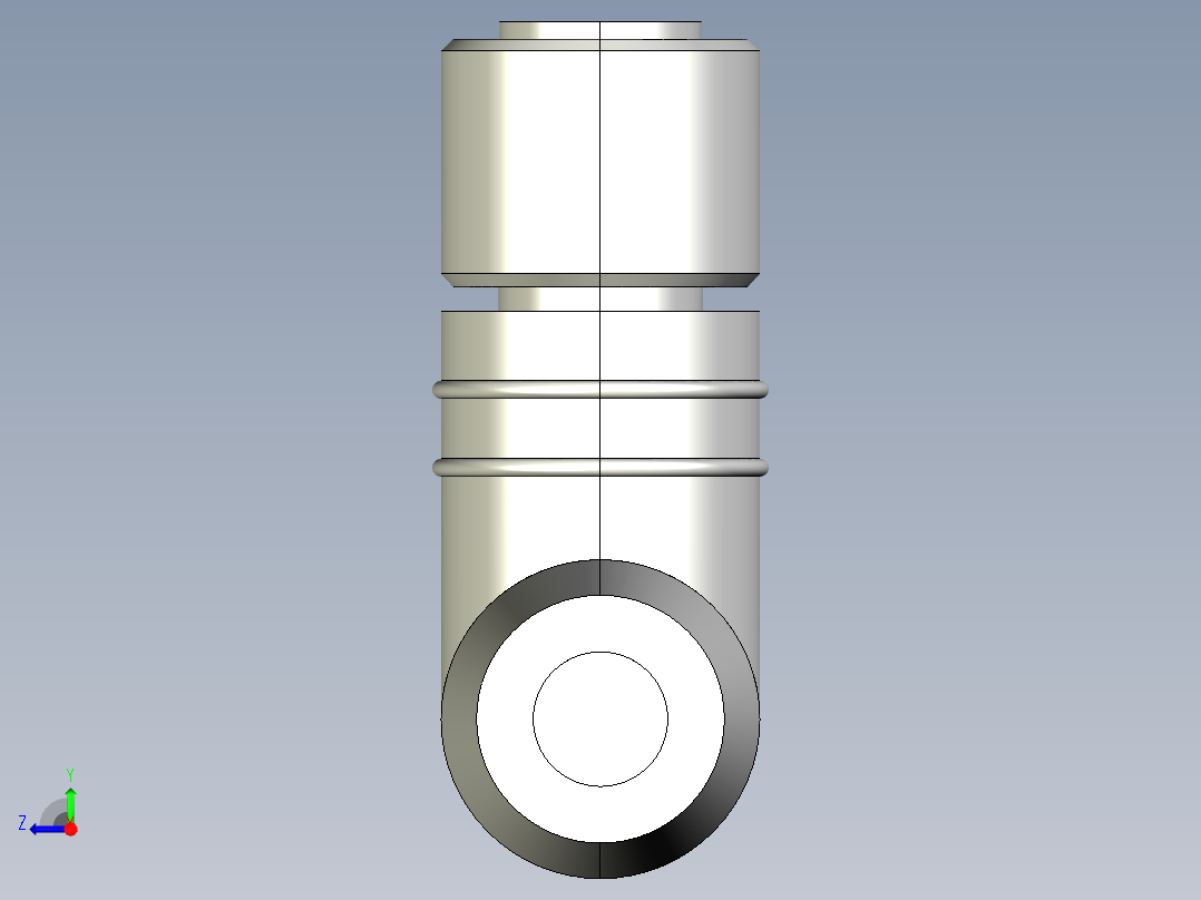 基恩士OP-85497_kc图纸模型右视图