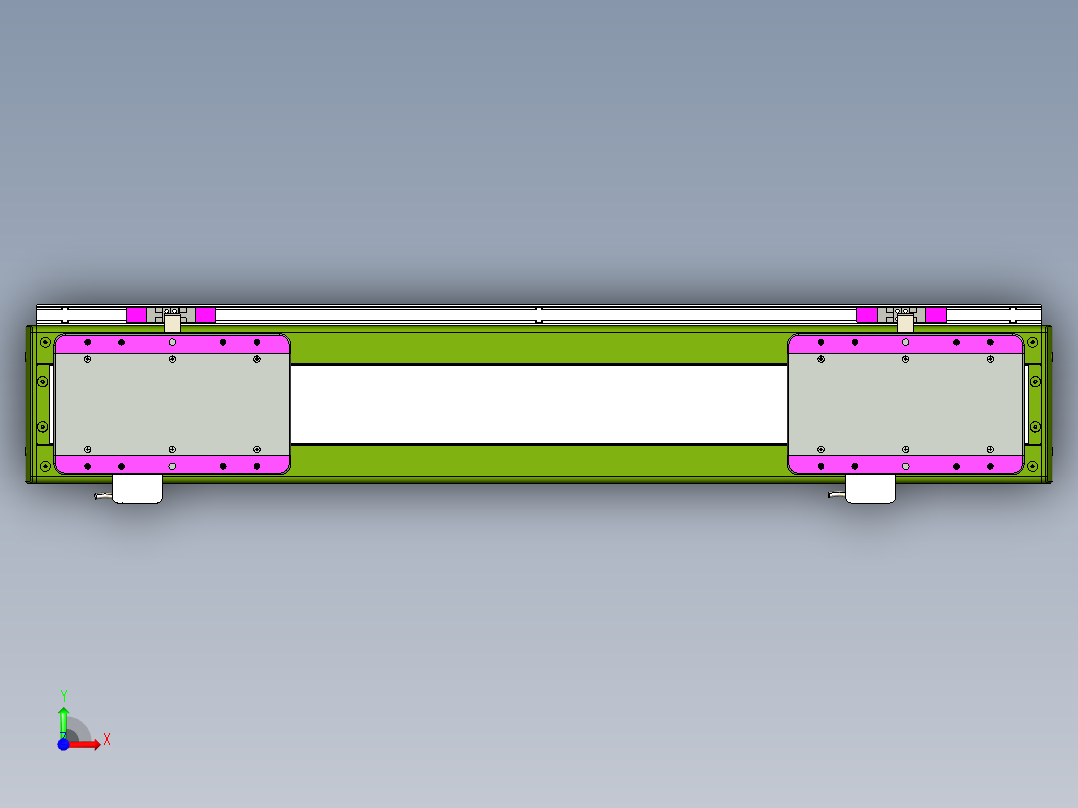 威洛博LC系列3d模型模组2LC14S2Y-S400前视图