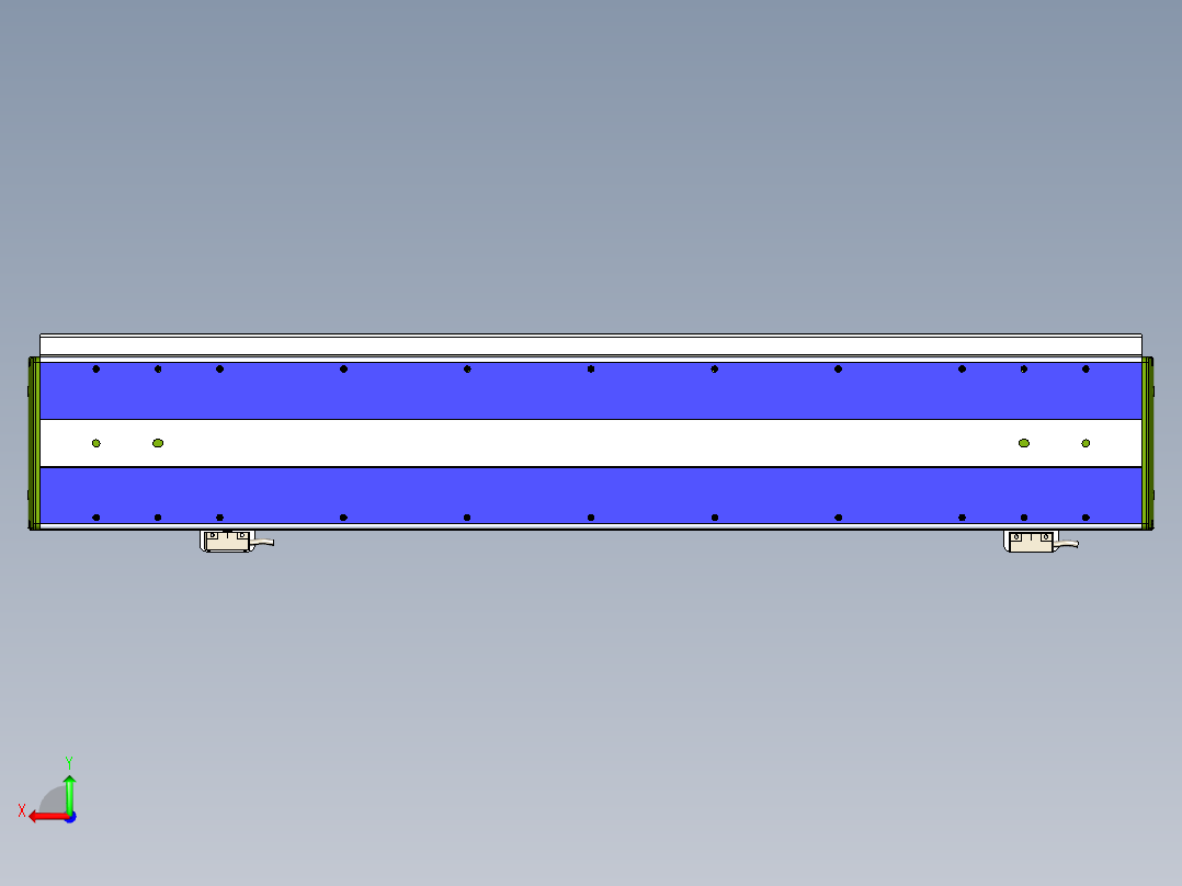 威洛博LC系列3d模型模组2LC14S2Y-S400后视图