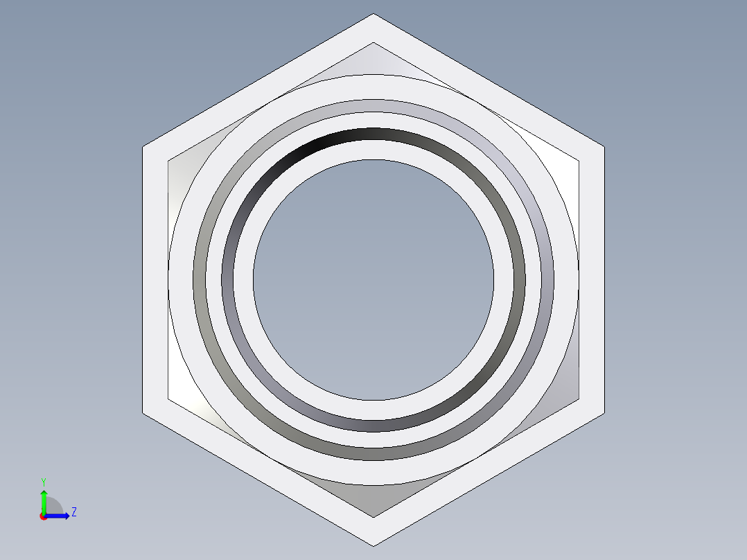 卡套式工业通用硬管接头EO_Bulkhead_union_SV28LOMD71左视图