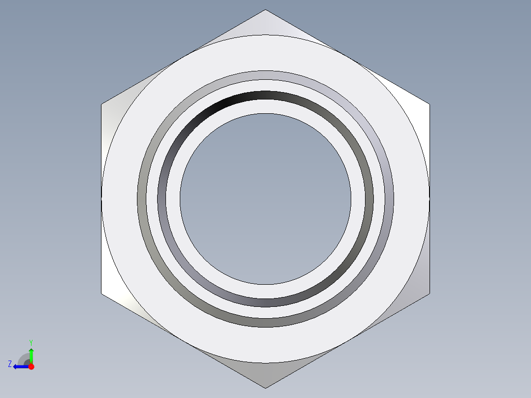 卡套式工业通用硬管接头EO_Bulkhead_union_SV28LOMD71右视图